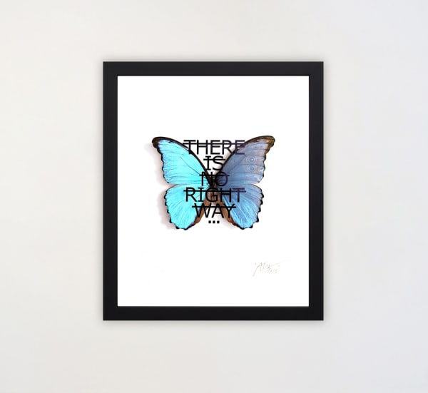 RERO, Untitled (THERE IS NO RIGHT WAY...), 2025