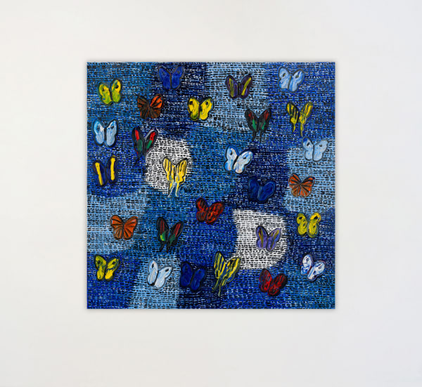 Hunt Slonem, Guardians Morning Cloak (JEM1170), 2024