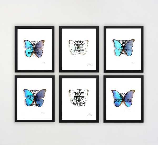 RERO, Text Based Butterflies, 2025