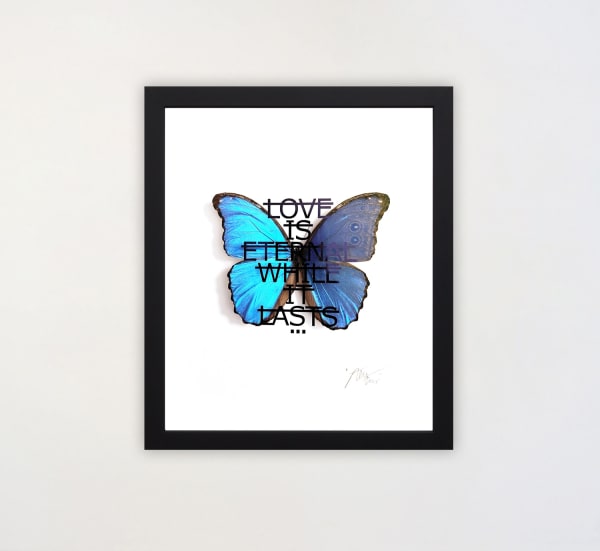 RERO, Untitled (LOVE IS ETERNAL WHILE IT LASTS...), 2025