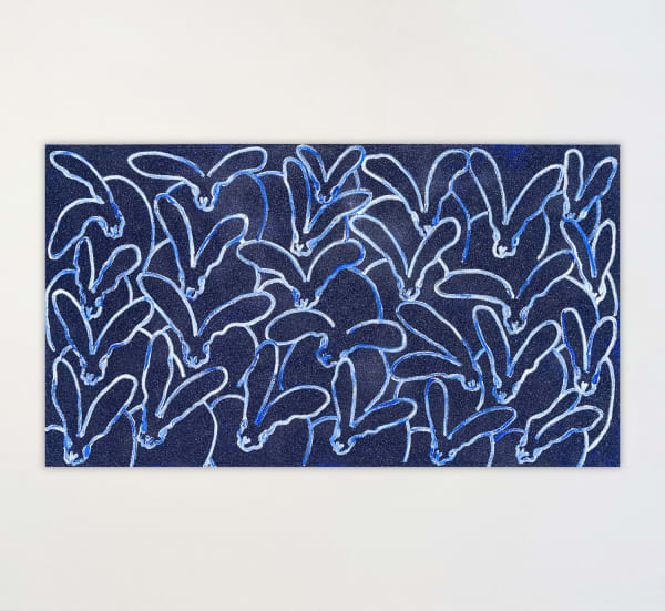 Hunt Slonem, Blue Diamond Dust Lapis (JMG1486), 2025