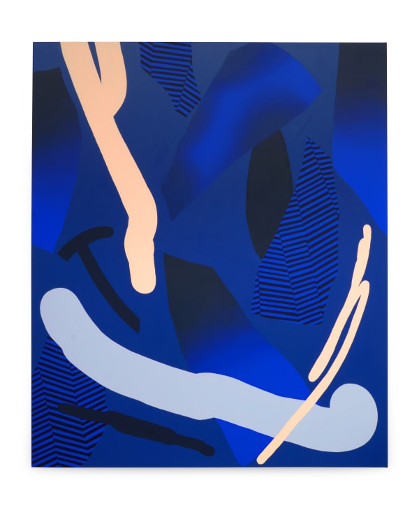 Elliott Routledge, Euphoria Blue 2, 2021