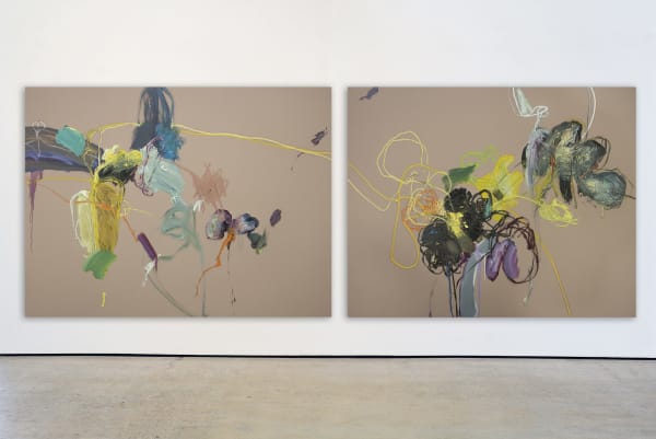 Angel Ricardo Ricardo Rios, Léete el manual antes de tocar los cablecitos (Diptych(, 2024