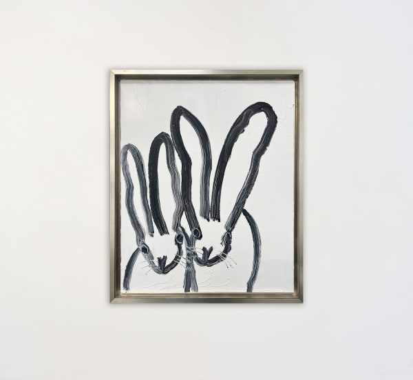 Hunt Slonem, Watch Show Bunnys (LM0005), 2025