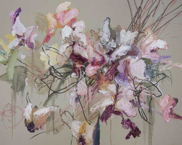 Angel Ricardo Ricardo Rios, Centro de mesas y floreros de mesitas de noche (3), 2024