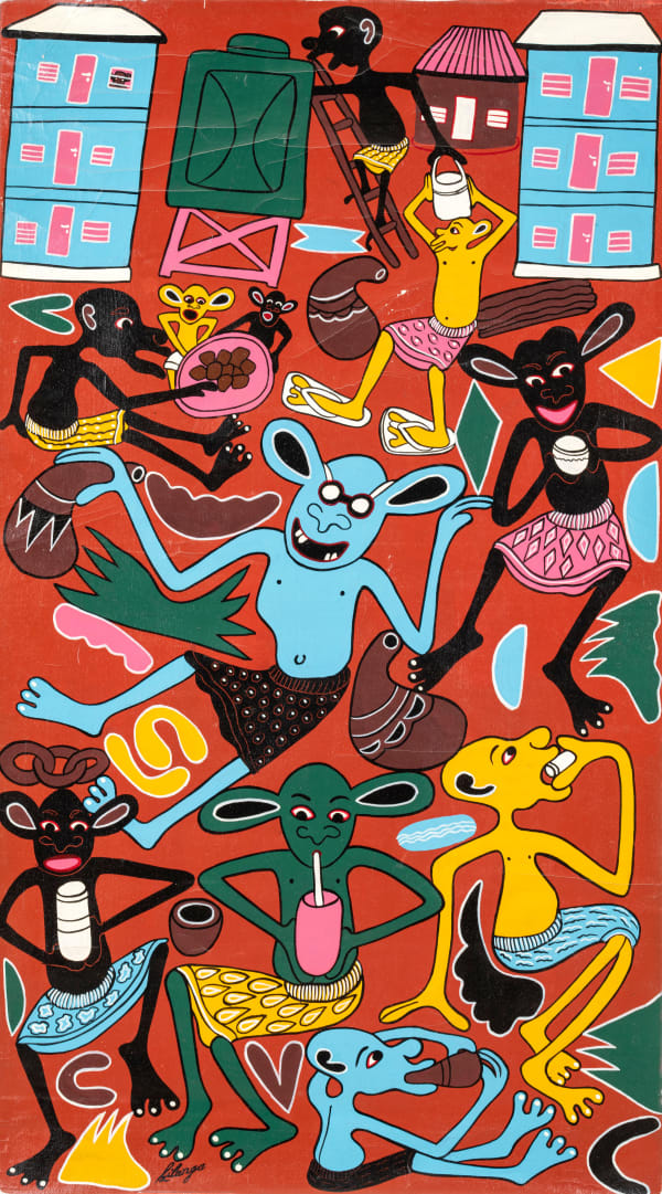 George Lilanga, Mjini Watu Wnachata Maji Kakika Teki, 2002