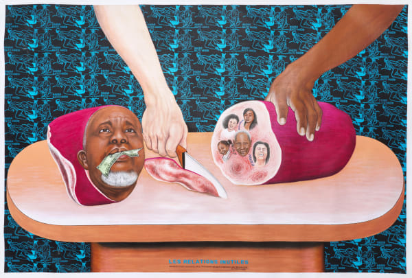 Chéri Samba, Les relations inutiles, 2020