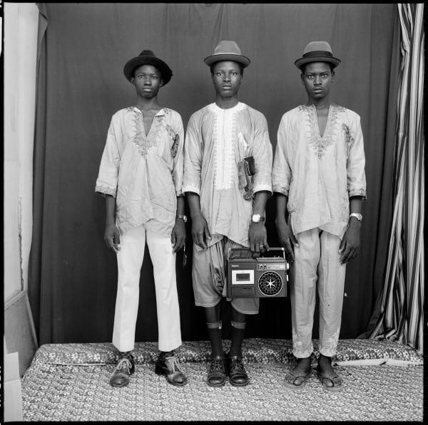 Malick Sidibé, Les jeunes bergers peuhls, 1972