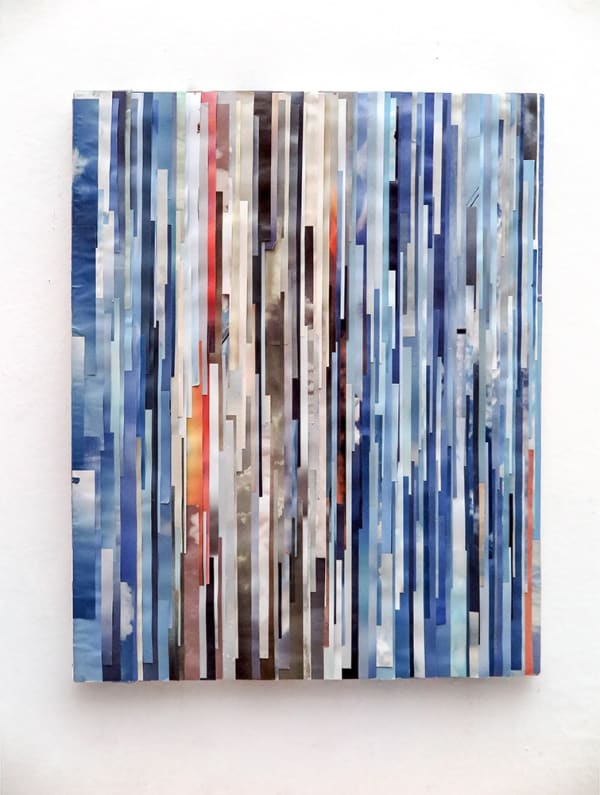 Joël Andrianomearisoa Ciel mon mari! Papier sur toile 41 x 33 x 2 cm 16,1 x 12,9 x 0,7 in