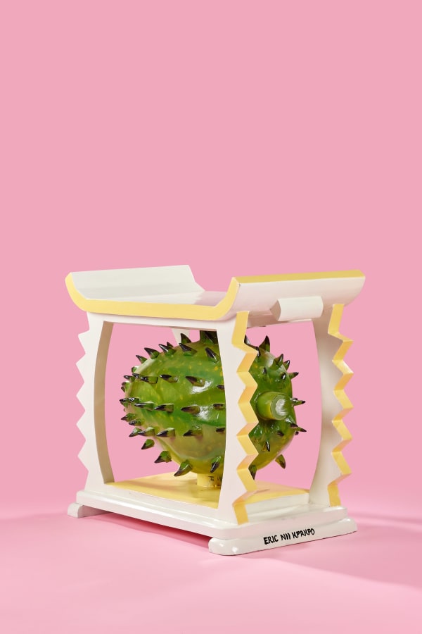 Eric Kpakpo, Sans titre (Corossol), 2024