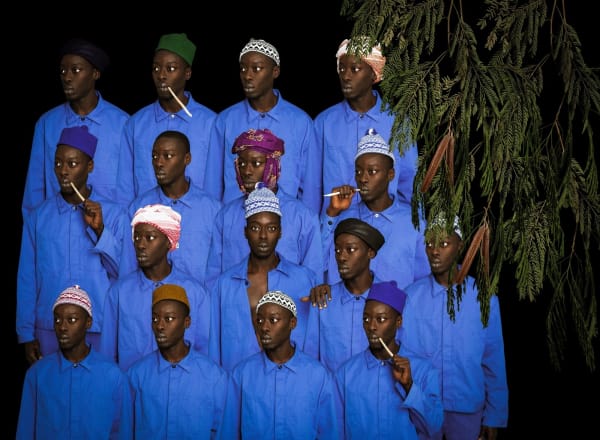 Omar Victor Diop, Les Cheminots du Dakar - Niger, 1938 et 1947, 2016