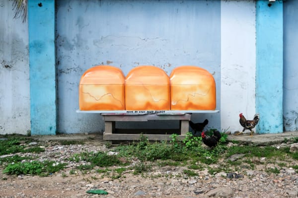 Regula Tschumi, Three loaves of Bread, 2022
