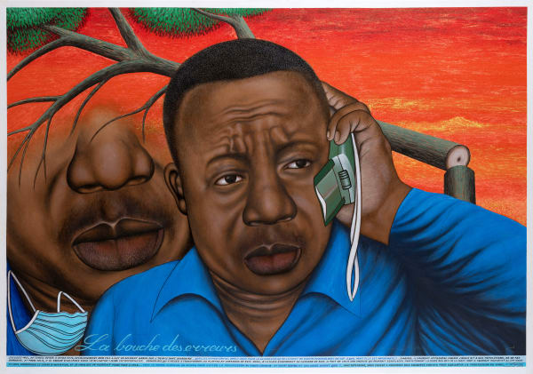 Chéri Samba, La bouche des erreurs, 2022