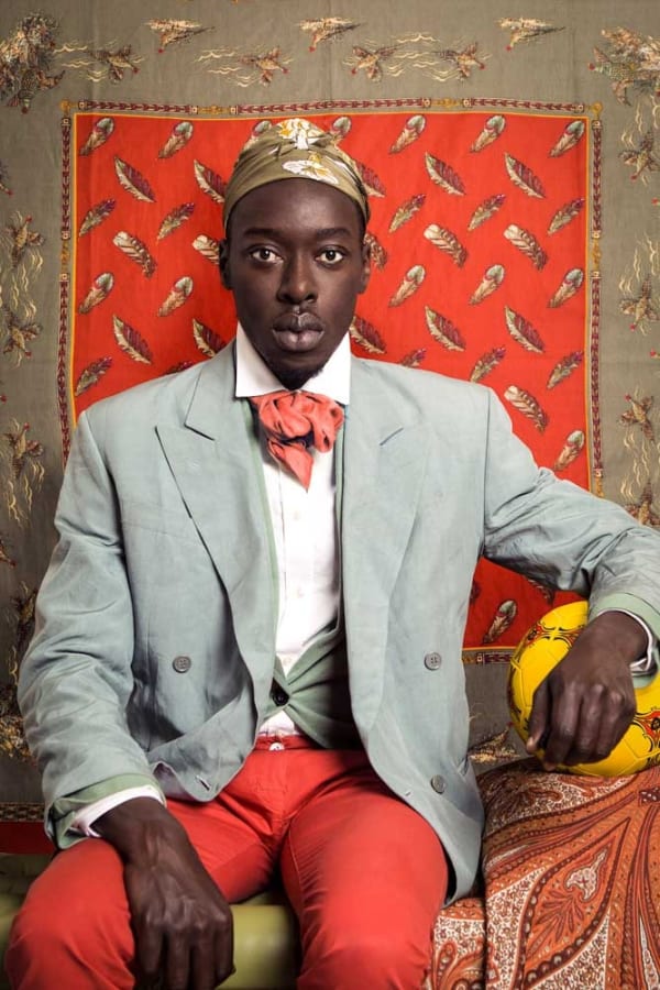 Omar Victor Diop Omar Ibn Said Impression jet d'encre pigmentaire sur papier Harman By Hahnemuhle 40 x 60 cm 23.6 x 15.7 inches