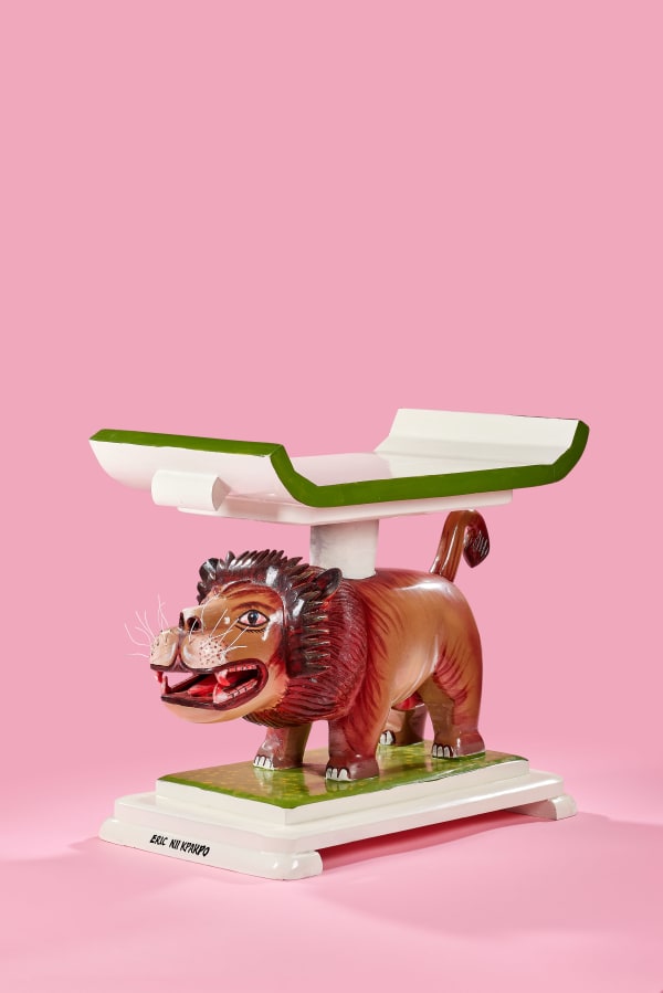 Eric Kpakpo, Sans titre (Lion), 2024