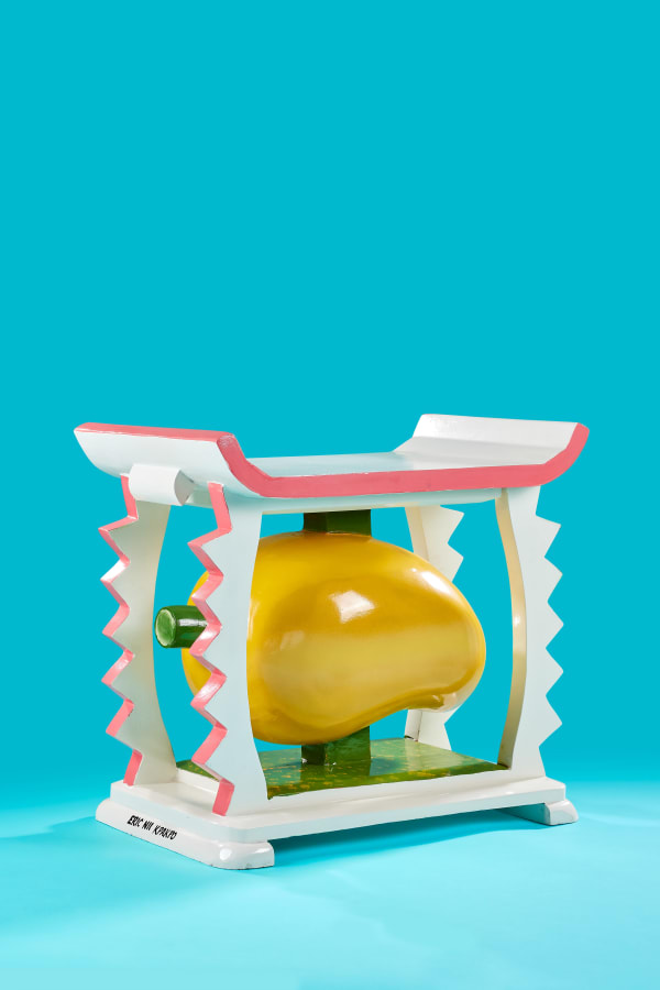 Eric Kpakpo, Sans titre (Mangue), 2024