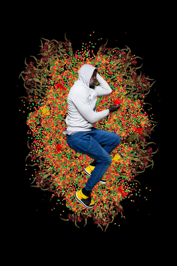 Omar Victor Diop Trayvon Martin, 2012 Impression jet d'encre sur papier Hahnemühle Rag Baryta 315g 80 x 109 cm 31.4 x 49.9 inches