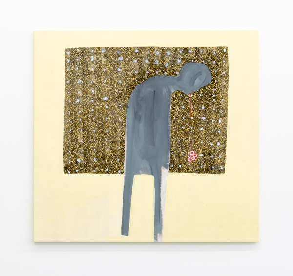 Amadou Sanogo Quand tu vois un sage le regard baissé sur la route, ce n'est pas parce qu'il ne la connait pas, c'est par sagesse Acrylique sur toile 150 x 159 cm 62,6 x 59,1 inches