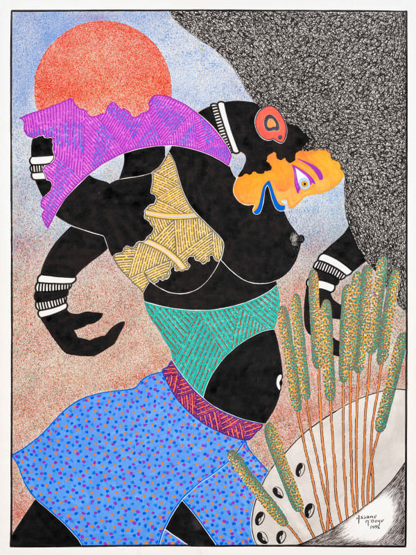 Assane N'Doye, Soleil rouge, 1996