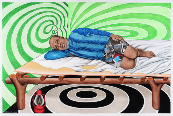 Chéri Samba, Souvenir d'enfance, 2020