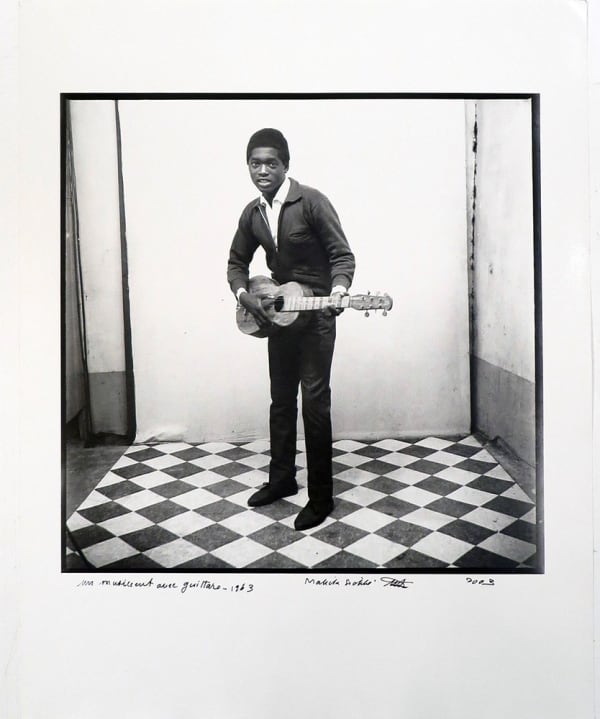 Malick Sidibé, Un musicien avec guitare, 1963