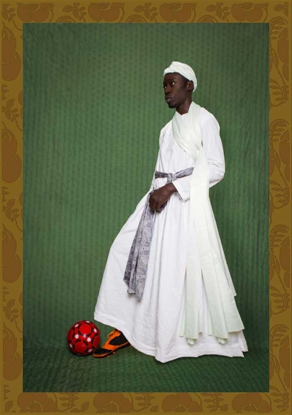 Omar Victor Diop Malick Ambar Impression jet d'encre pigmentaire sur papier Harman By Hahnemuhle 40 x 60 cm 23.6 x 15.7 inches