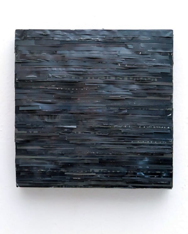 Joël Andrianomearisoa Sans titre Papier sur toile 30 x 30 x 4 cm 11,8 x 11,8 x 1,5 in