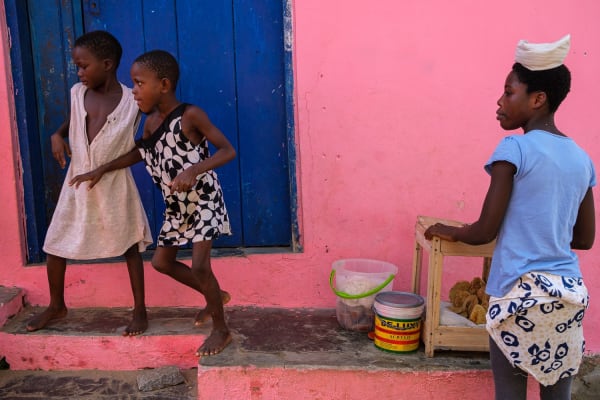 Regula Tschumi, Pink and blue, 2022