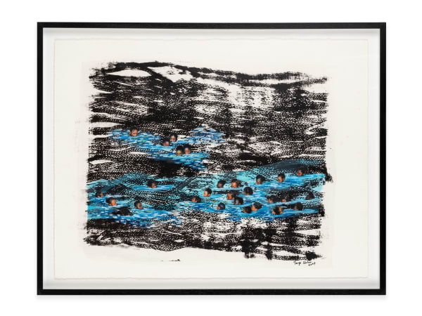 Taiye Idahor, The convergence (Wade in the water series), 2024