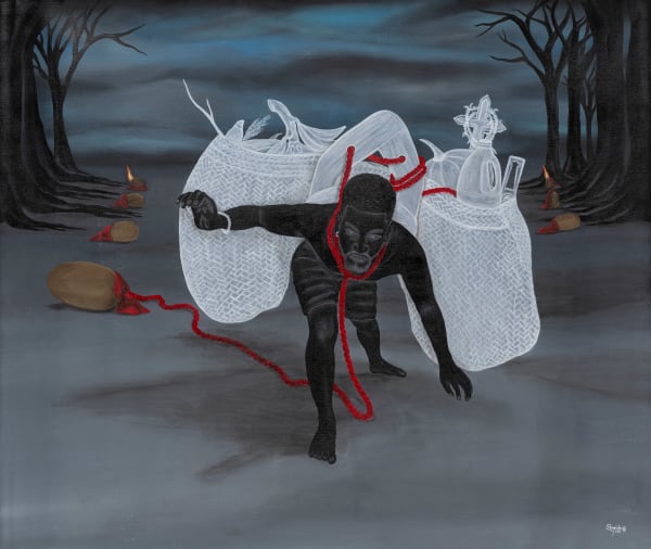 Shneider Léon Hilaire, L’Homme scellé, 2023