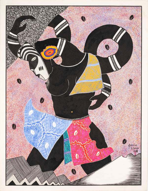 Assane N'Doye, La femme masquée, 1989