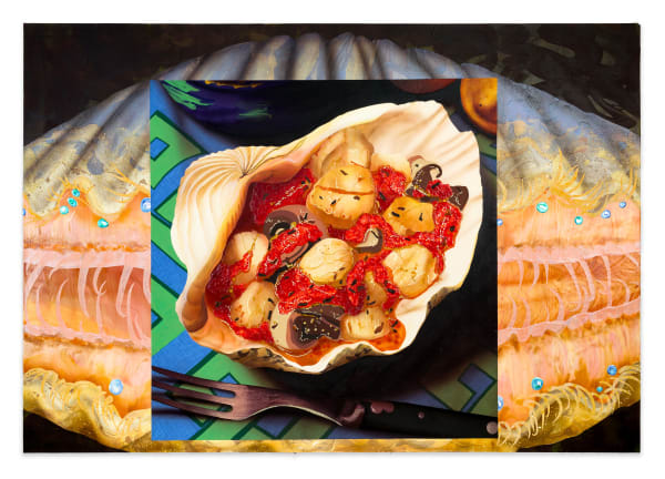 Abbi Kenny, Investigative Atlantic Bay Scallop (Argopecten irradians) Smothered and Herbaceous, 2024