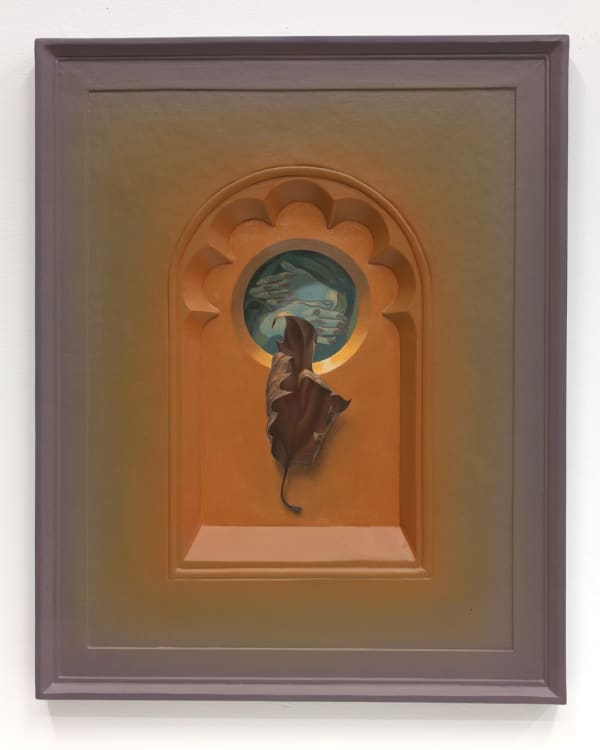 Ben Cowan, Clutching Leaf and Hands, 2025