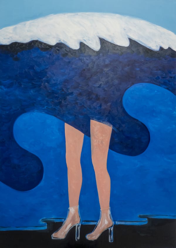 Becky Kolsrud, Inscape (Double Wave), 2020