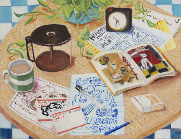 STUDY BREAK, 2020 Oil on canvas 26 x 20 in 66 x 50.8 cm