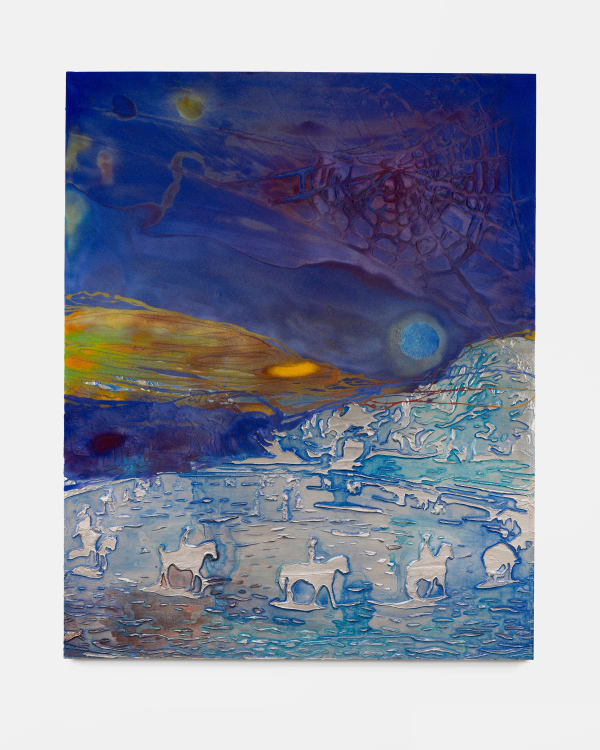 Astra Huimeng Wang, Beneath a Dreamy Chinese Moon, Where Love Is Like a Haunting Tun, 2022