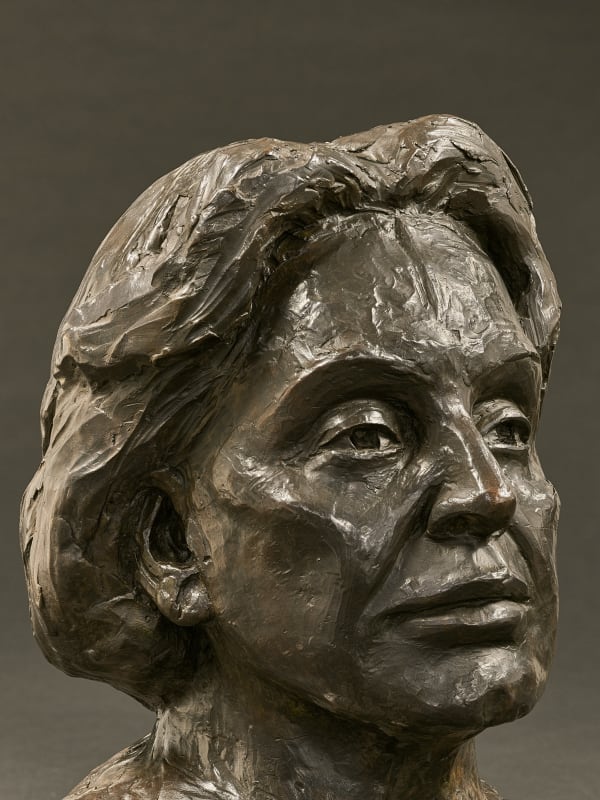 Mal Fostock, Bushra, bust, 2024