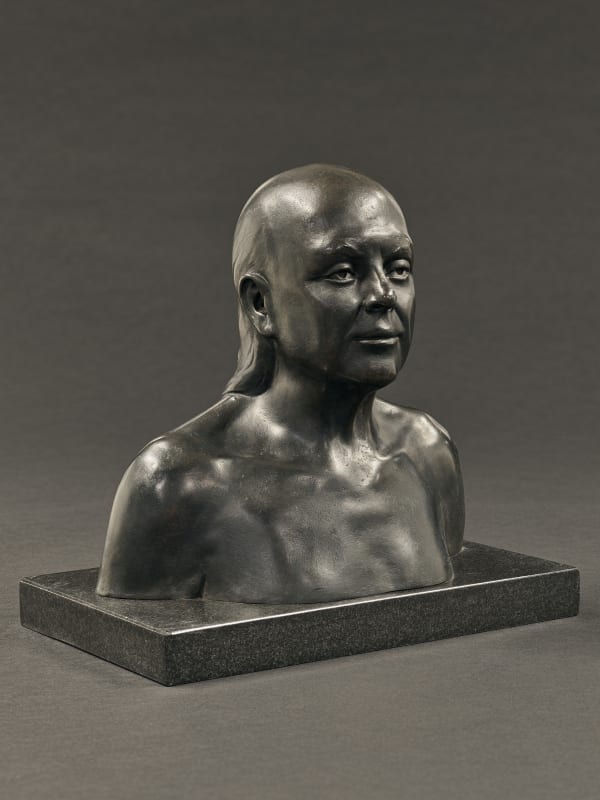 Mal Fostock, Adi Da Samraj, bust, 2023