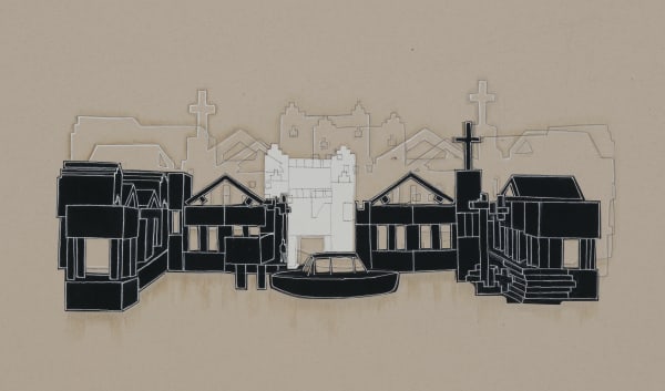 Francisco Morales, "Ciudades invisibles X", 2021 / 2022