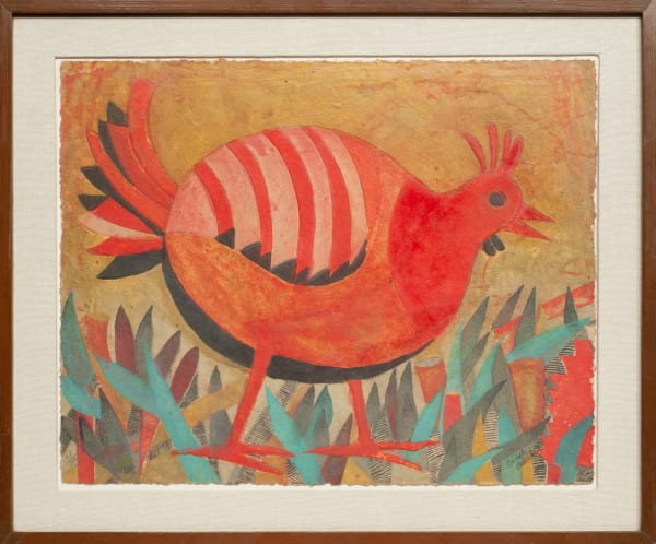 Teódulo Rómulo, "Sin título (La Gallinita)", Ca. 1980