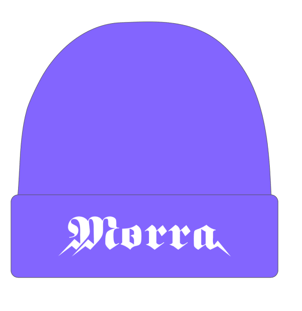 Morra MX, Beanie liso morado, 2025