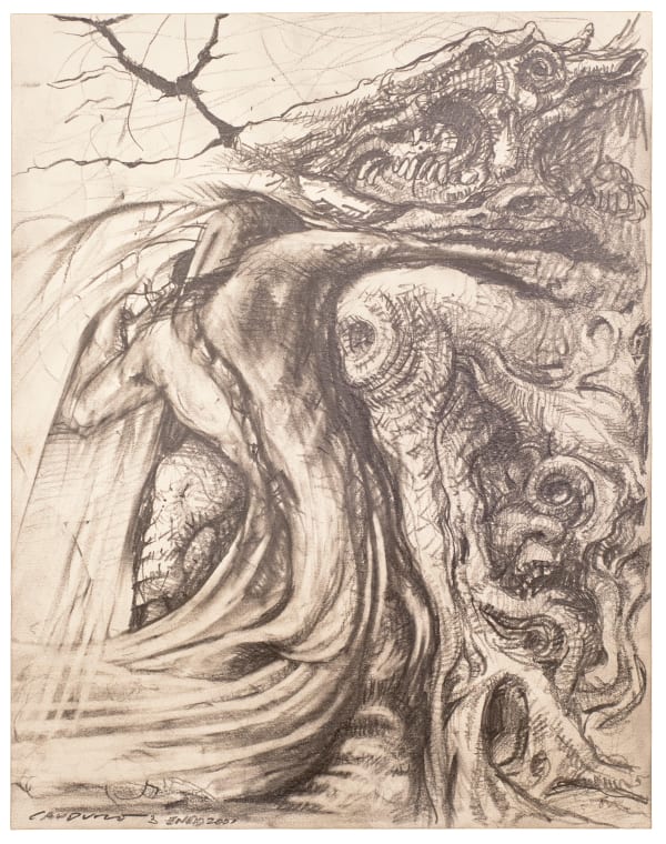 Rafael Cauduro, "Sueño con árbol I", 2001