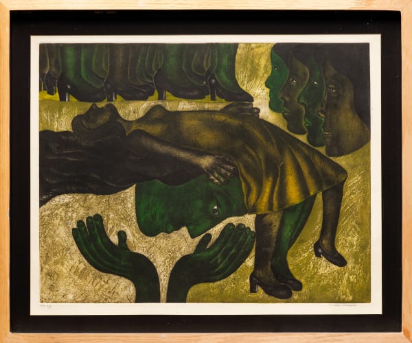 Rodolfo Morales, "Sin título (Mirando tus pasos)", 1997