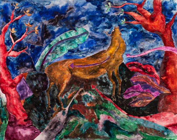 Laura Hernández, "Sin título (Venado)", 1994