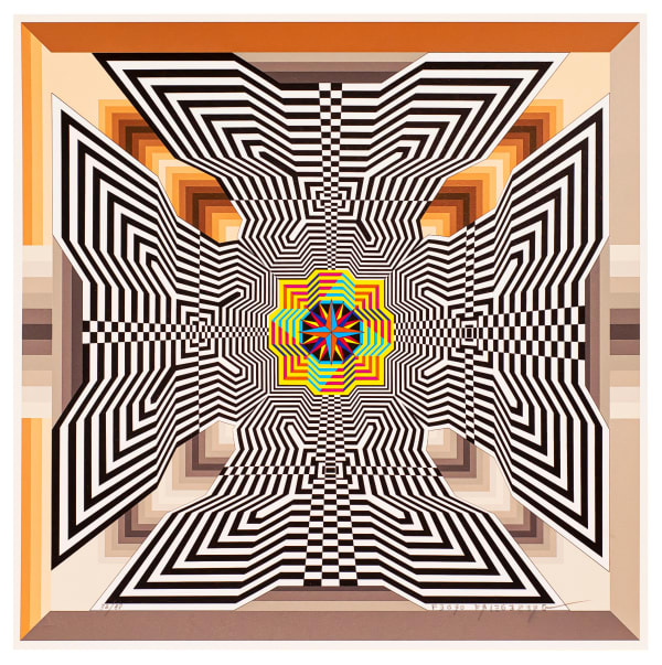 Pedro Friedeberg, "Llamarada Solar", 2024