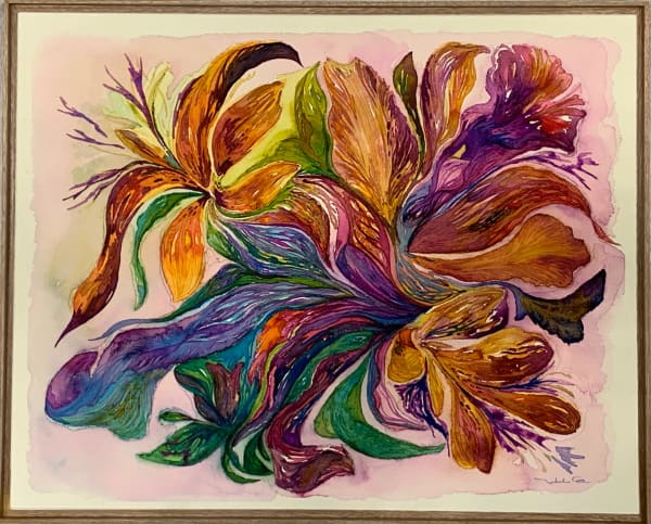 Natalia Olvera, "Acatzahuixochitl" (Orquideas), 2025