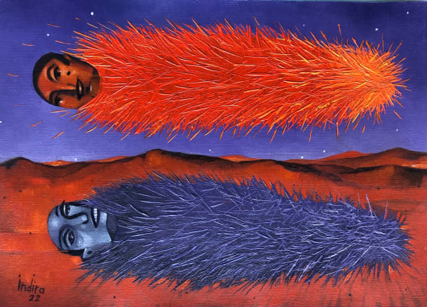 Indira Castellón, "Los contrarios", 2022