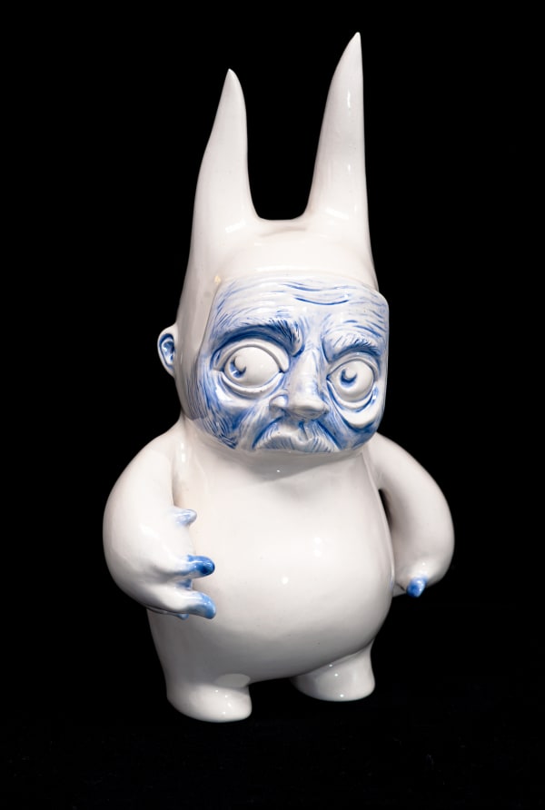 John Medina, "En vista del humo de tus palabras, abre tu camino de mentiras" (Amuleto), 2025