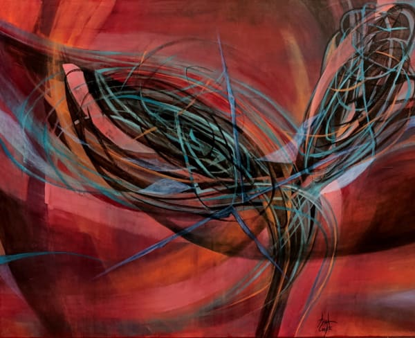 Anna Cooke, "Los sonidos del viento II", 2025