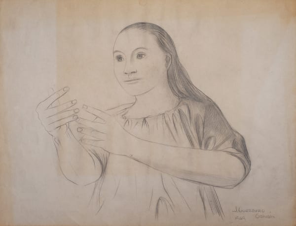 Jesús Guerrero Galván, "Sin título (Mujer)", 1969